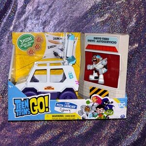 Teen Titans GO T-Car Pizza Launcher